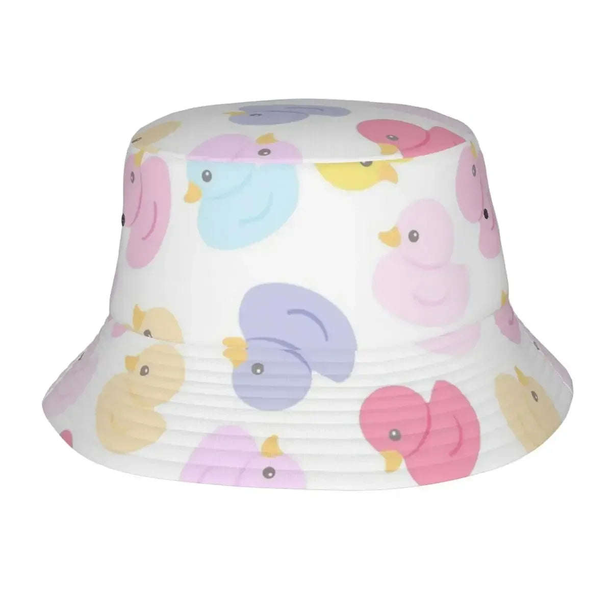 Yellow Classic Rubber Duck Bucket Hats Panama For Kids Bob Hats Outdoor Fashion Fisherman Hats For Summer Fishing Unisex Caps