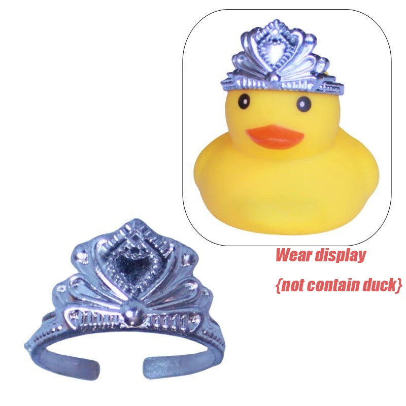 10 Pcs Rubber Duck Accessories Mini Dolls Accessories Bulk Miniature Accessories for Mini Rubber Duck Doll Duck Accessories Toy