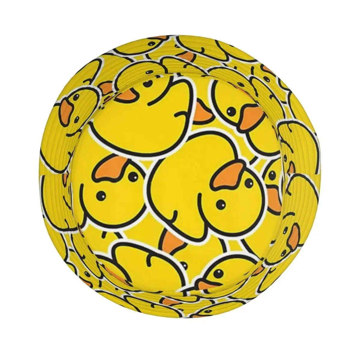 Yellow Classic Rubber Duck Bucket Hats Panama For Kids Bob Hats Outdoor Fashion Fisherman Hats For Summer Fishing Unisex Caps