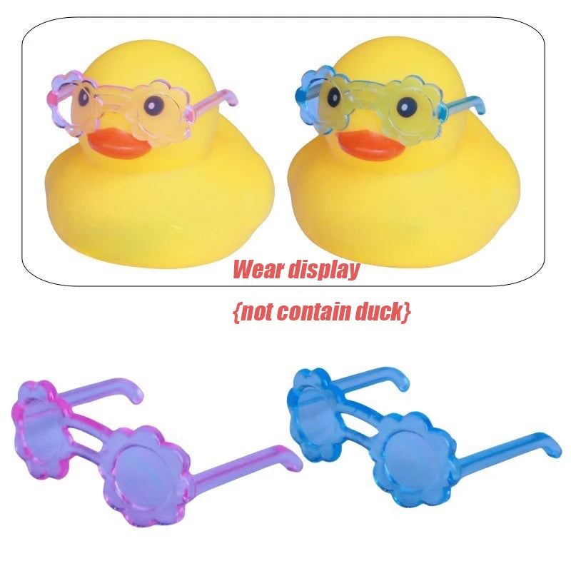 10 Pcs Rubber Duck Accessories Mini Dolls Accessories Bulk Miniature Accessories for Mini Rubber Duck Doll Duck Accessories Toy