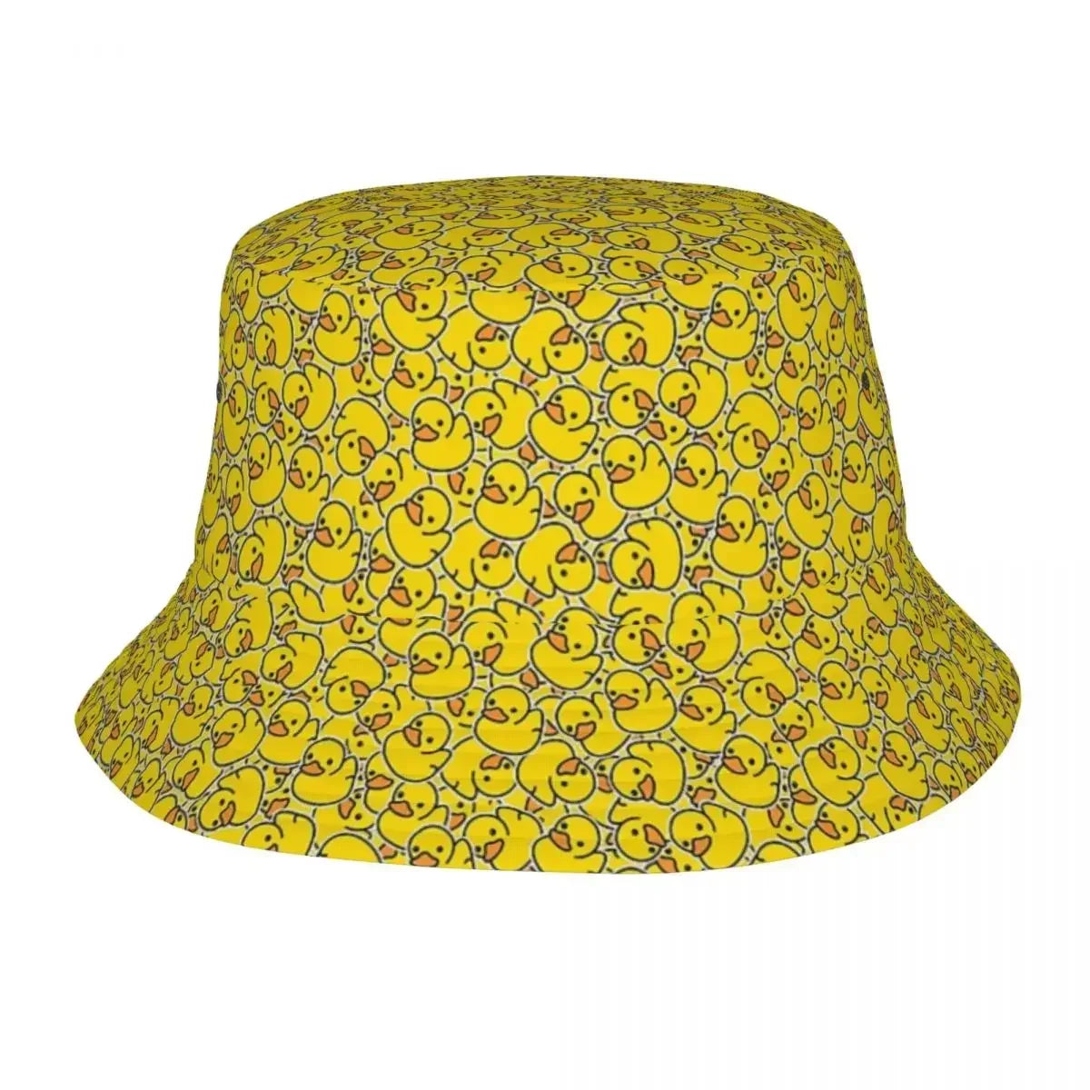 Yellow Classic Rubber Duck Bucket Hats Panama For Kids Bob Hats Outdoor Fashion Fisherman Hats For Summer Fishing Unisex Caps