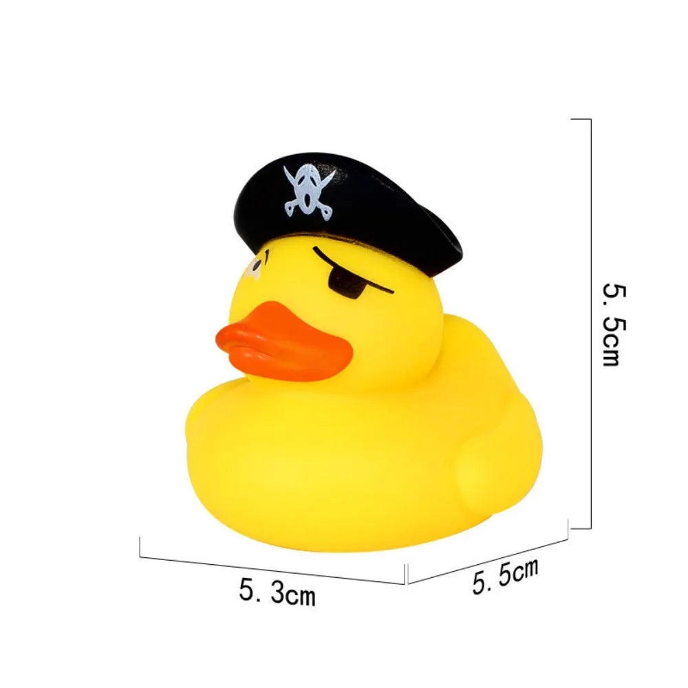 Kids Little Yellow Duck Toddler Toys Squeeze Sound Rubber Bath Toy Cute Water Toys Swimming Summer Outdoor Sport Accessories