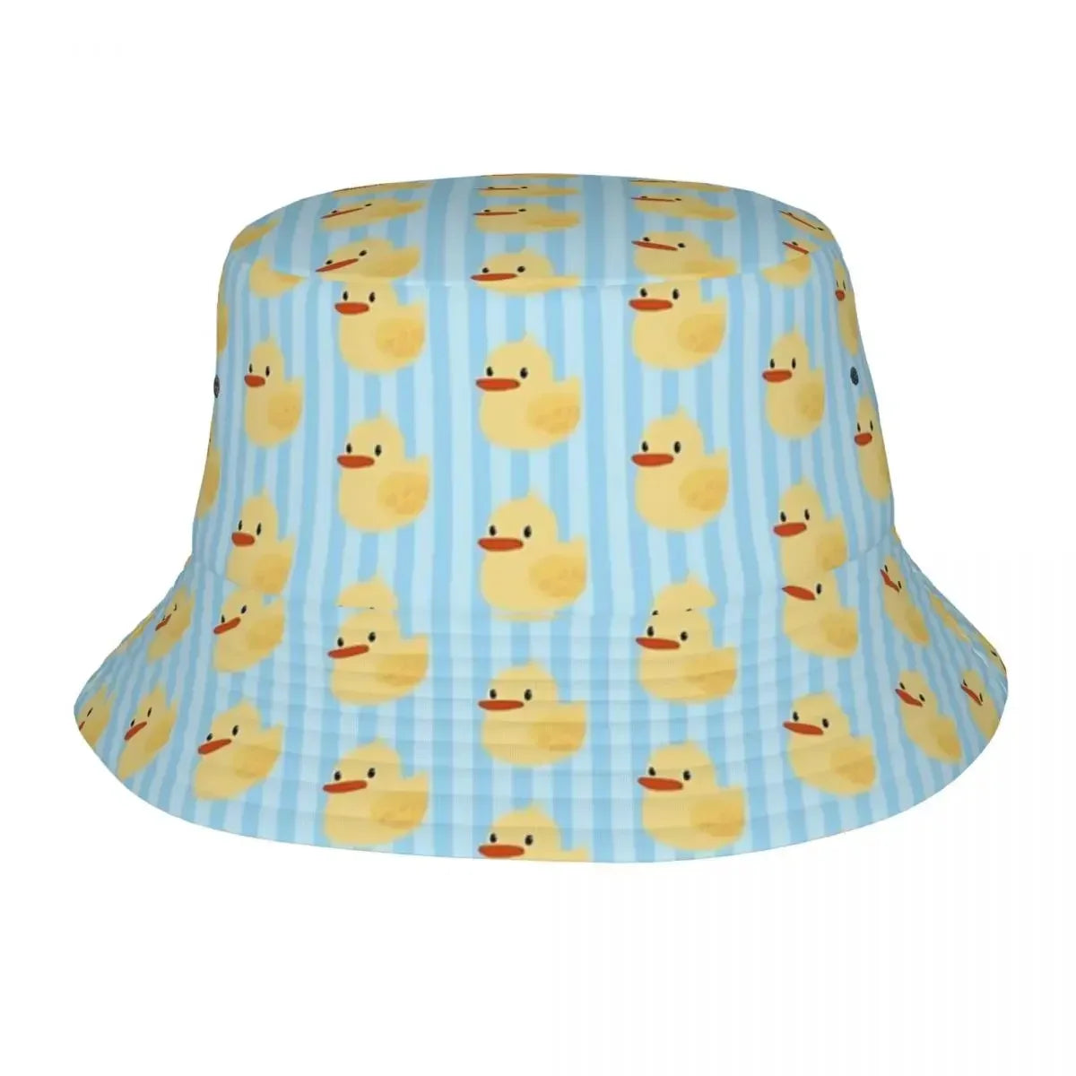 Yellow Classic Rubber Duck Bucket Hats Panama For Kids Bob Hats Outdoor Fashion Fisherman Hats For Summer Fishing Unisex Caps