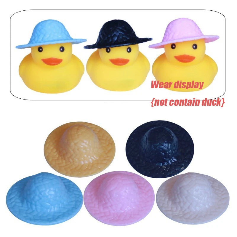 10 Pcs Rubber Duck Accessories Mini Dolls Accessories Bulk Miniature Accessories for Mini Rubber Duck Doll Duck Accessories Toy