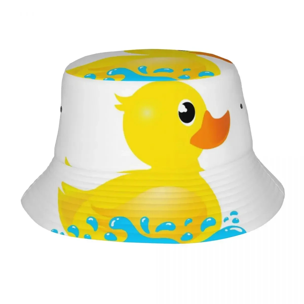 Yellow Classic Rubber Duck Bucket Hats Panama For Kids Bob Hats Outdoor Fashion Fisherman Hats For Summer Fishing Unisex Caps