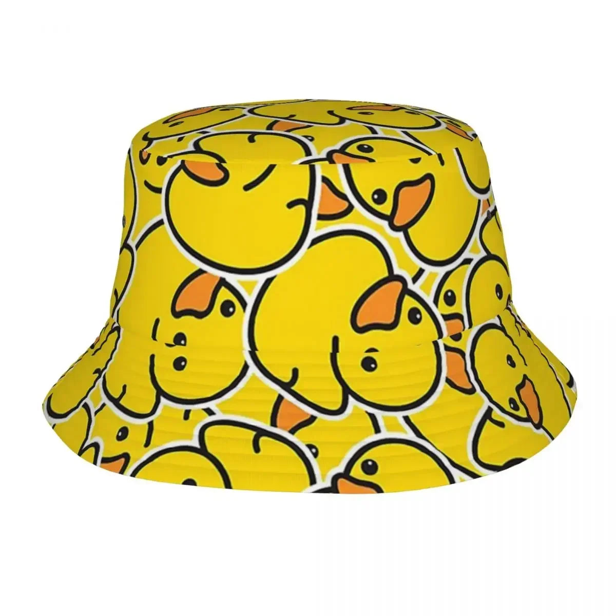 Yellow Classic Rubber Duck Bucket Hats Panama For Kids Bob Hats Outdoor Fashion Fisherman Hats For Summer Fishing Unisex Caps